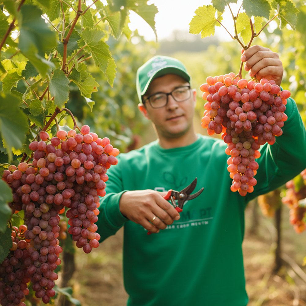 Виноград Кишмиш неукрывной Тиклед Пинк