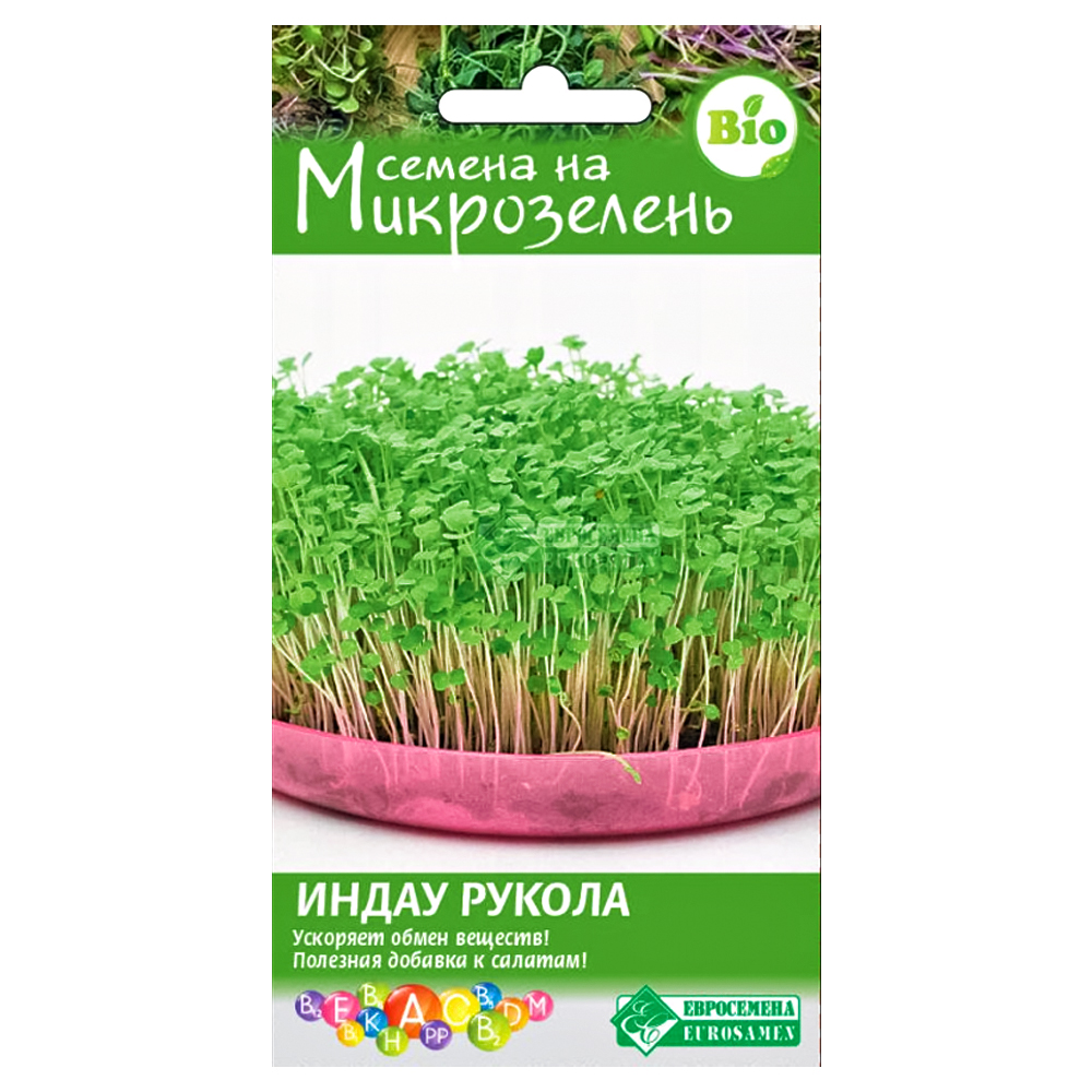 

Микрозелень Руккола (Индау) Евросемена