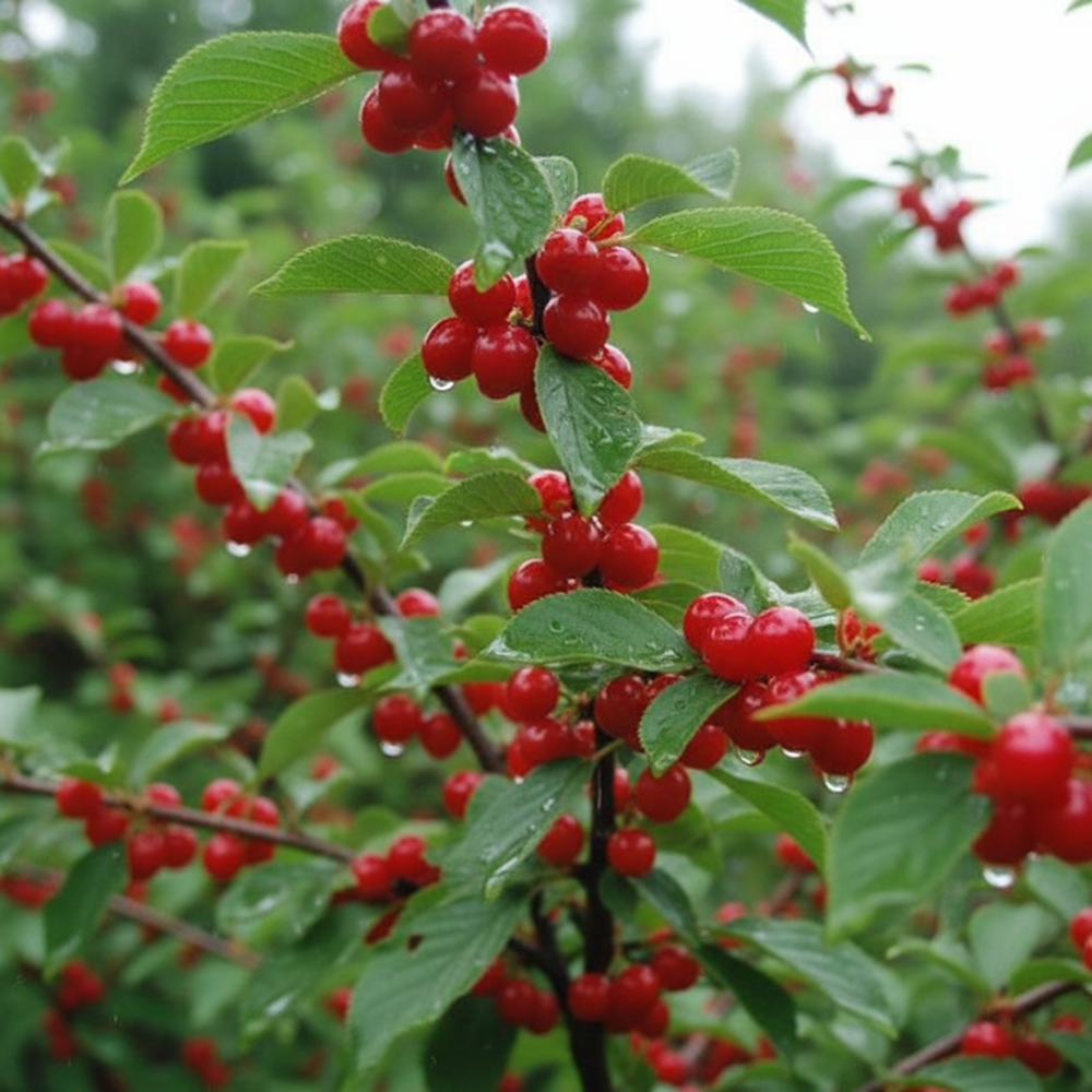 Вишня войлочная сладкая Цыганка