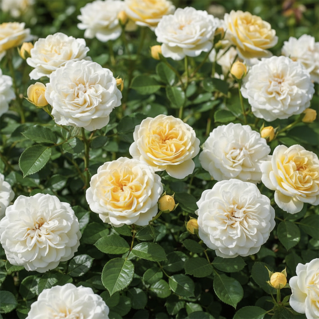 

Роза почвопокровная Нина Поулсен