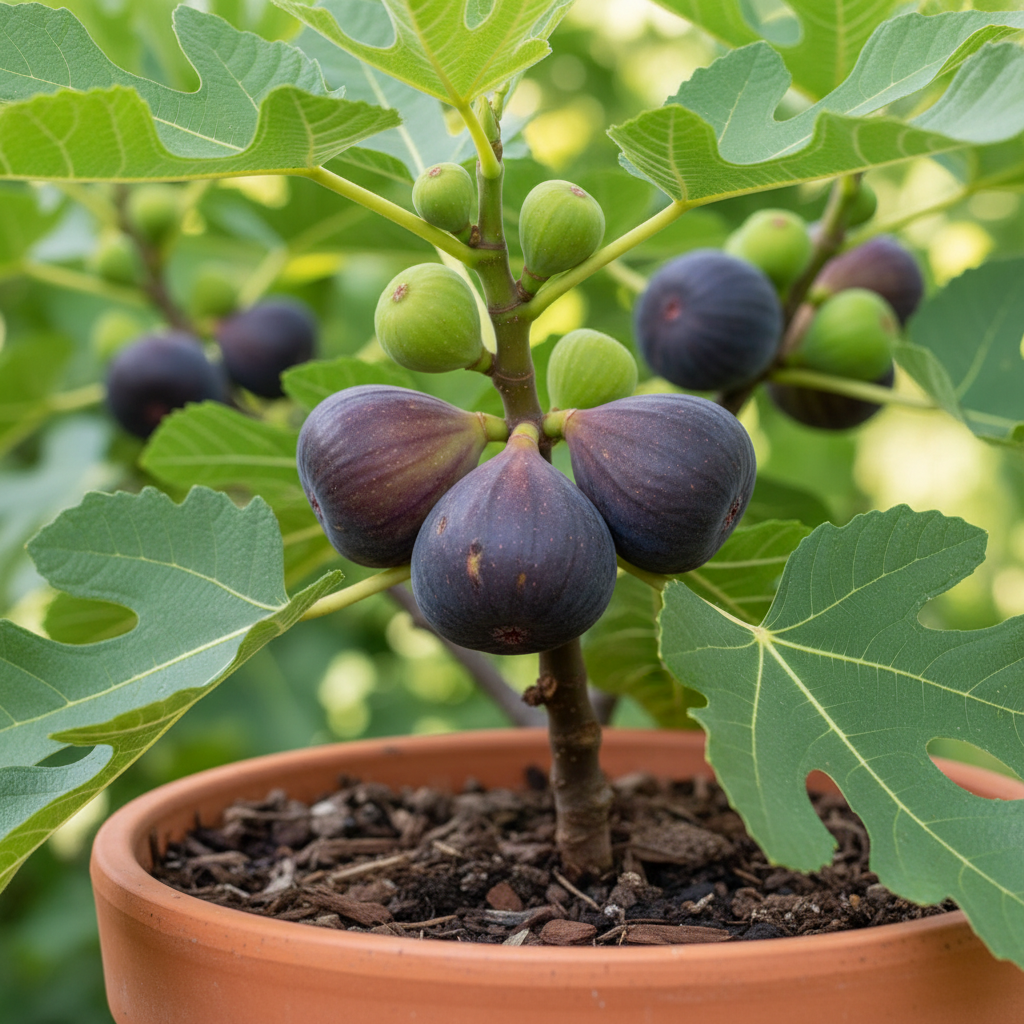 

Инжир карликовый комнатный Петит Негра