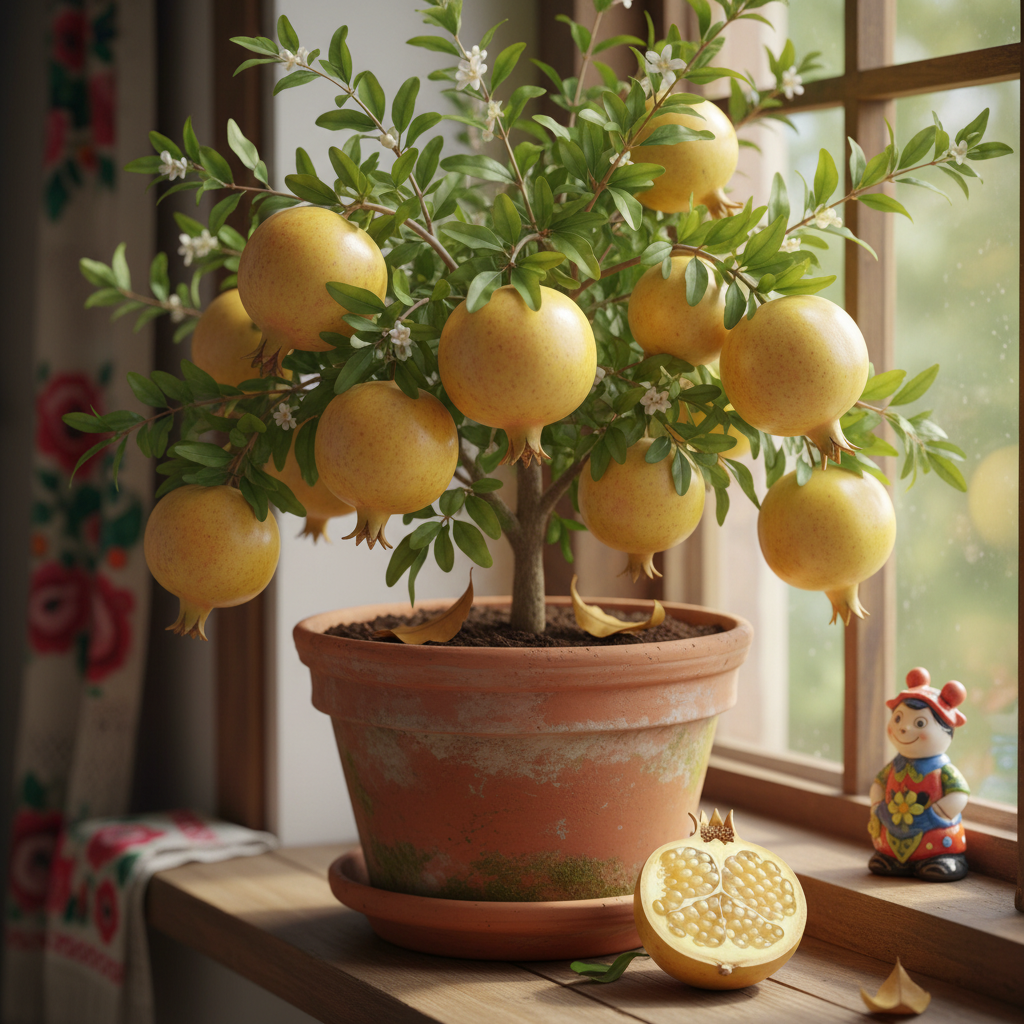 

Гранат комнатный Денте ди Кавалло