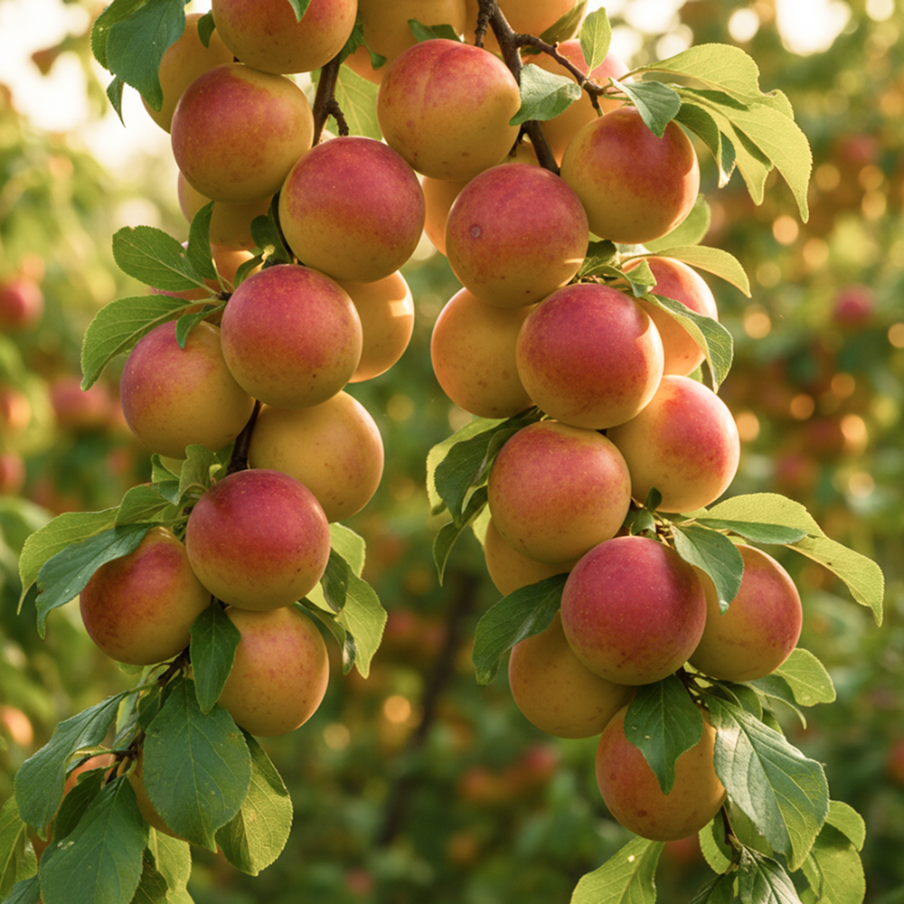 

Алыча с огромными плодами Ветразь-2