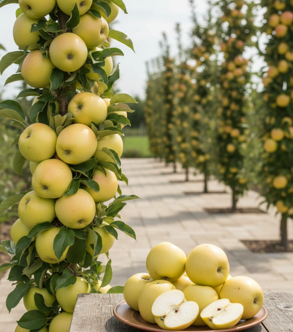 Яблоня колоновидная самоплодная Гирлянда