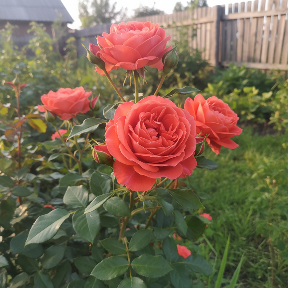 Роза чайно-гибридная крупноцветковая срезочная Лаура