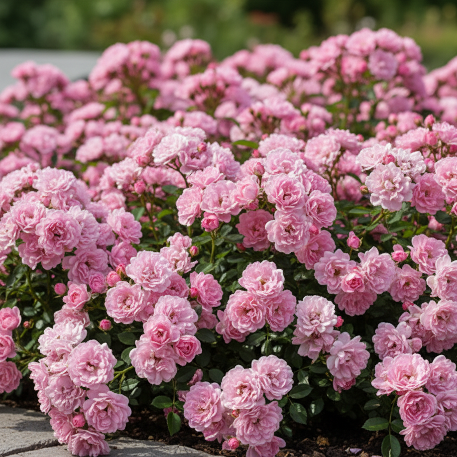 

Роза почвопокровная Претти ин Пинк