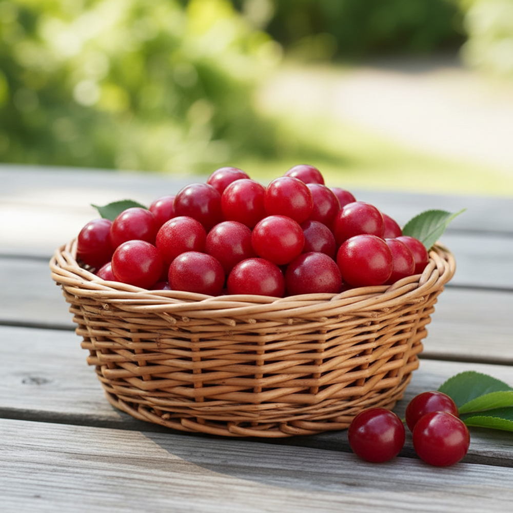 Вишня войлочная сладкая Цыганка