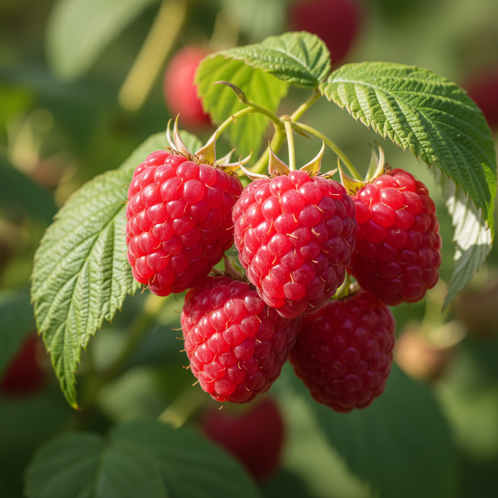 Малина крупноплодная суперсладкая Глен Каррон