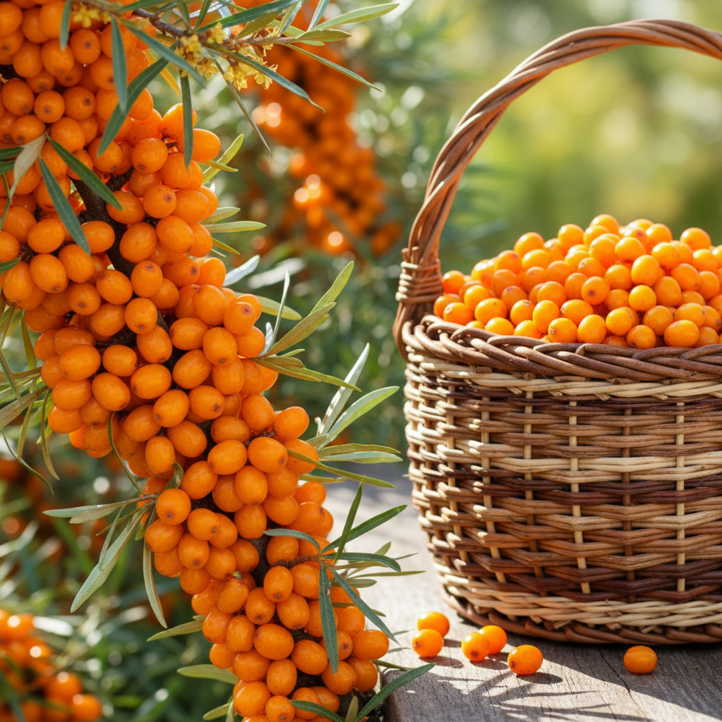 

Облепиха малошипная компактная Дюймовочка