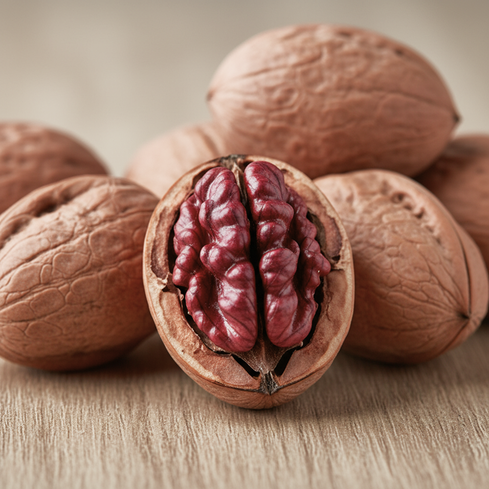 Орех грецкий с красным ядром Рубин