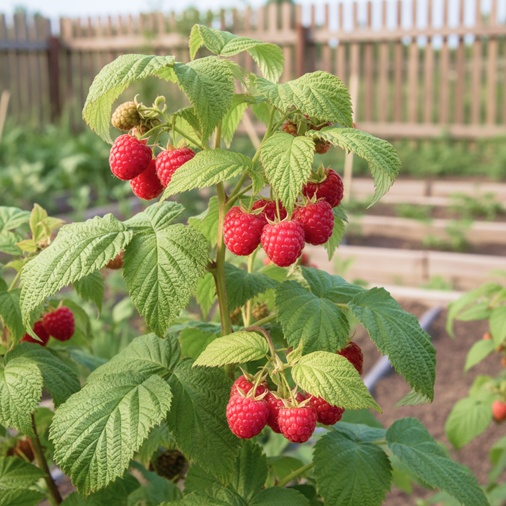 

Малина крупноплодная малошипная Акварель