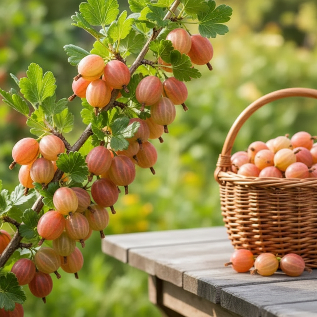 Крыжовник канадский мягкошипный Пакс