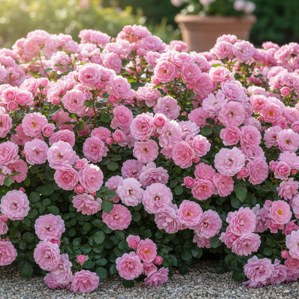 

Роза почвопокровная Боника