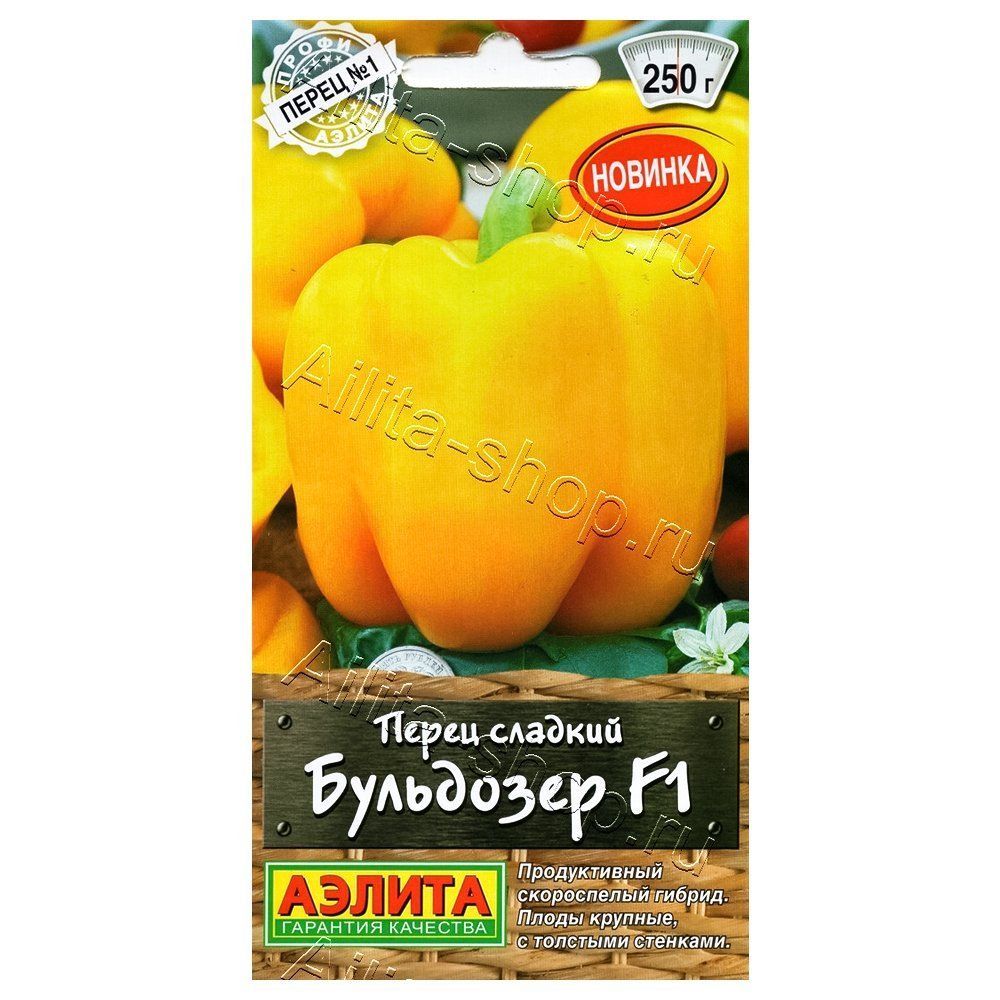 

Перец сладкий Бульдозер F1 Аэлита