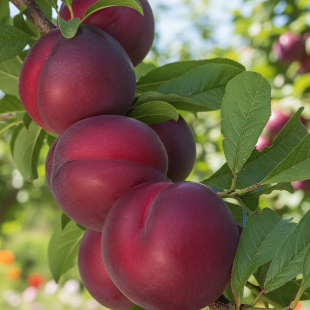 

Слива самоплодная Уральская красная