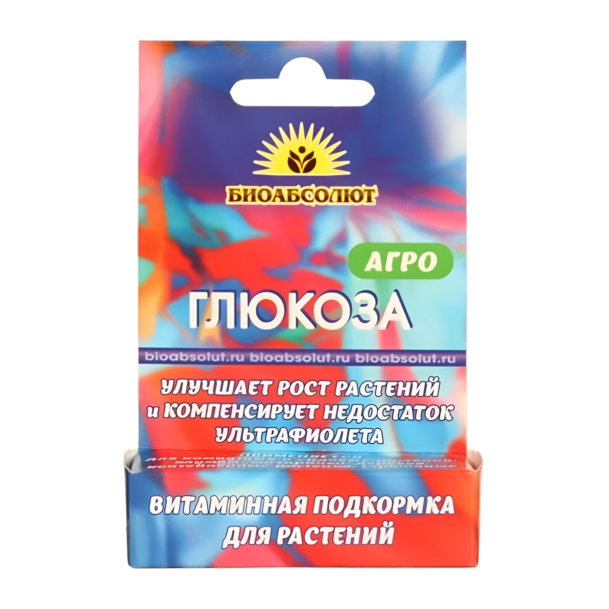 

Агро Глюкоза, витаминная подкормка для растений 5 г