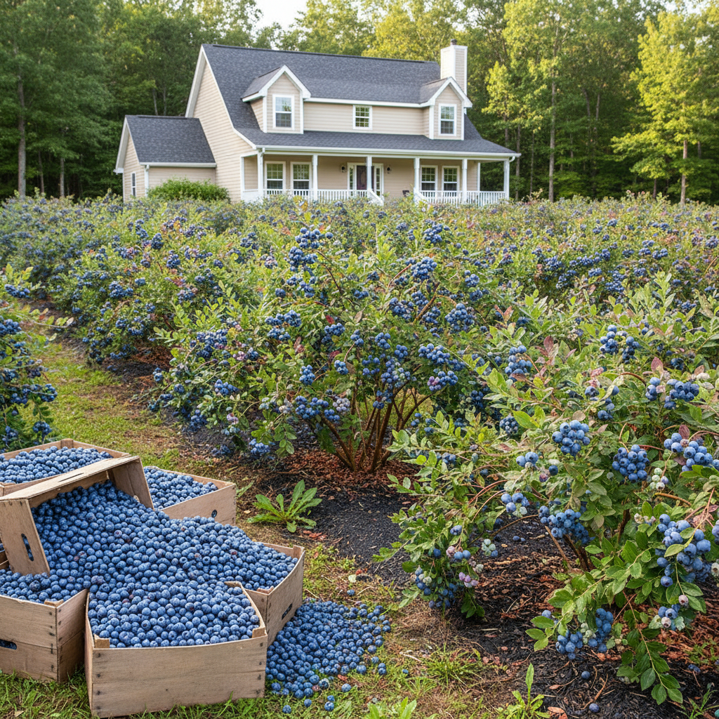 Сверхвыгода! Комплект голубики "Волшебный сад" из 2 сортов