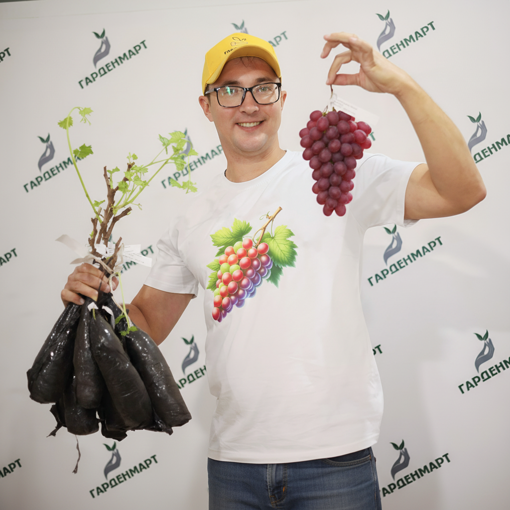 Виноград сладкий для сложного климата Свенсон Ред