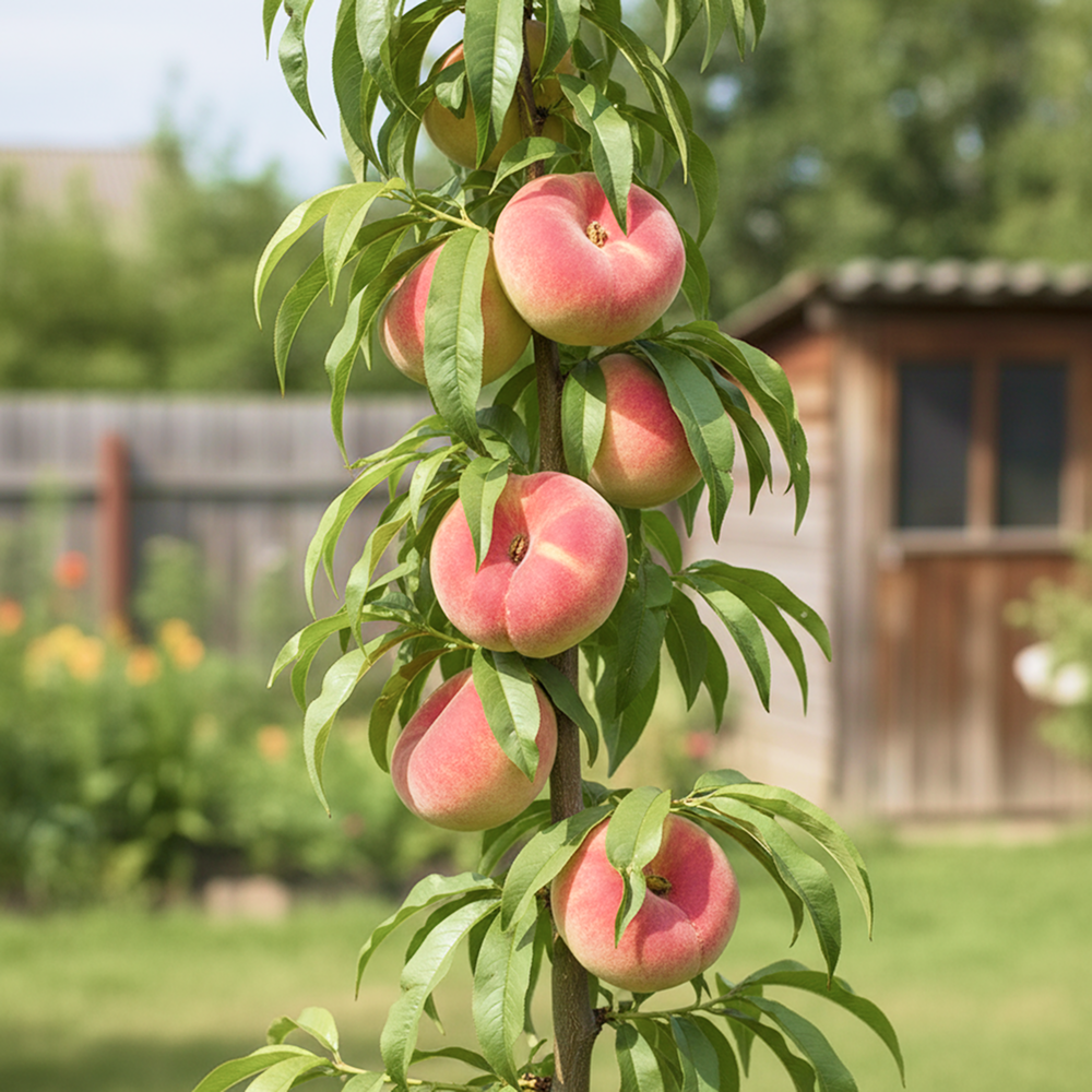 

Персик колоновидный Инжирный