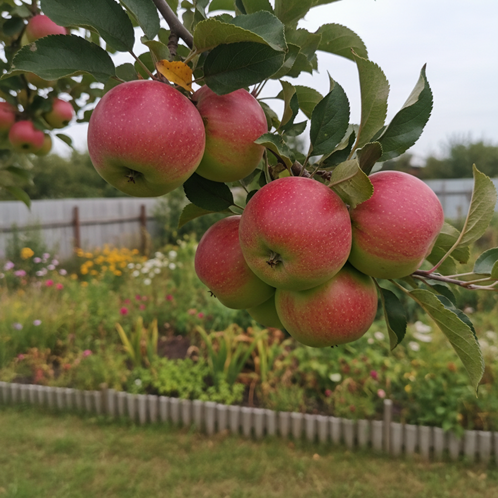 Яблоня невымерзающая Алтайское румяное