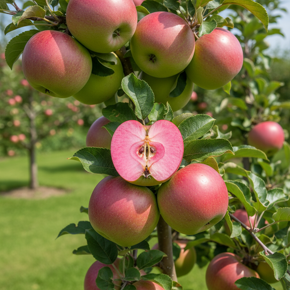 Яблоня со вкусом клубничного лимонада Хидден Роуз