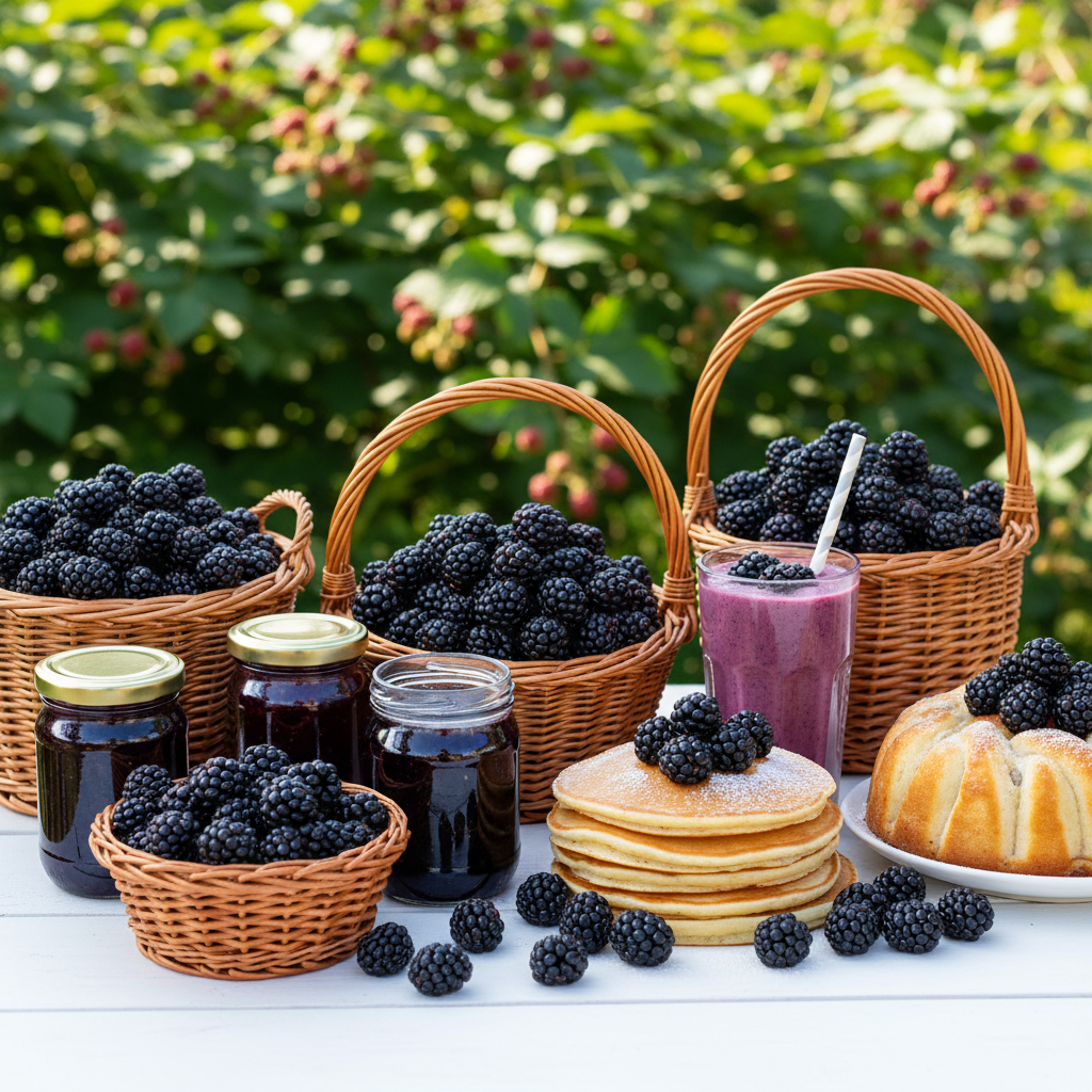 Сверхвыгода! Комплект ежевики "Ежевичное изобилие" из 3 сортов № 1