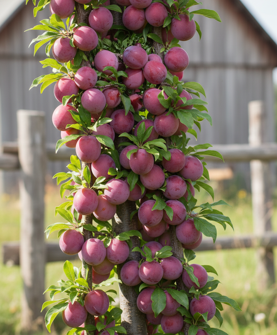 

Слива пирамидальная карликовая Аленушка