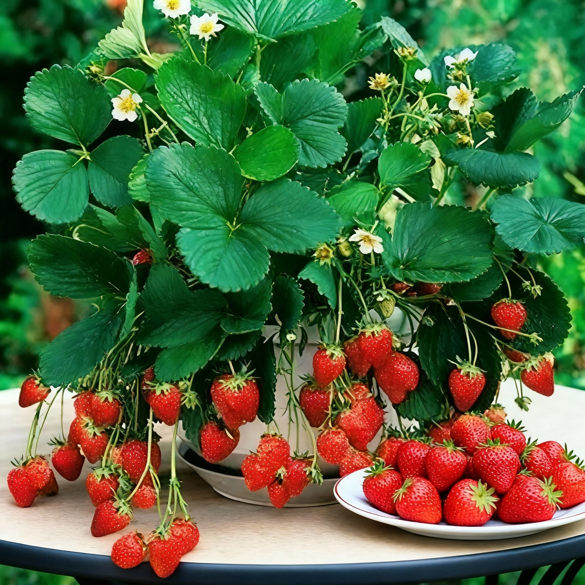 

Земляника ремонтантная (крупноплодная) Вьющаяся, 5 саж.