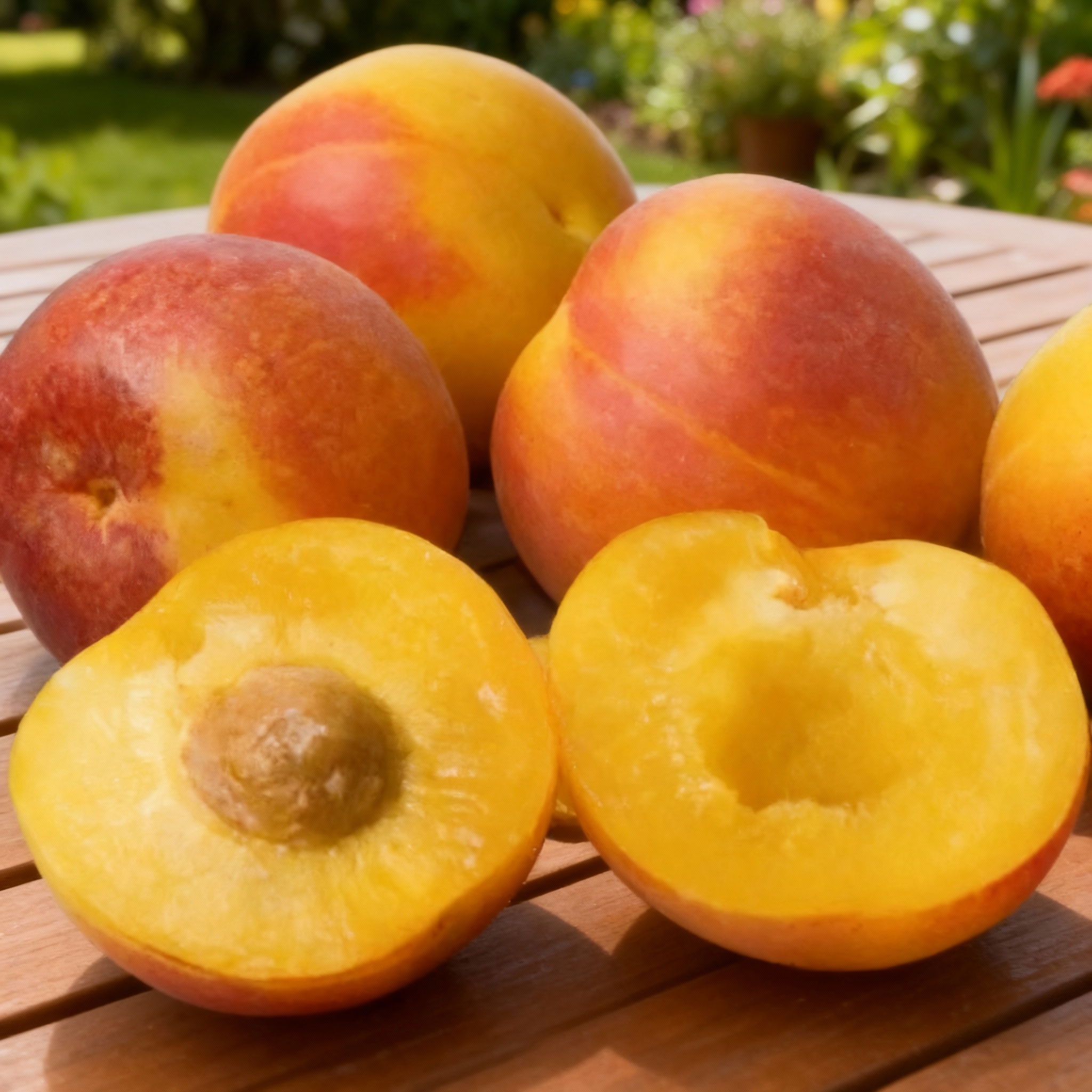 

Шарафуга (гибрид сливы, нектарина, абрикоса) Белла Голд