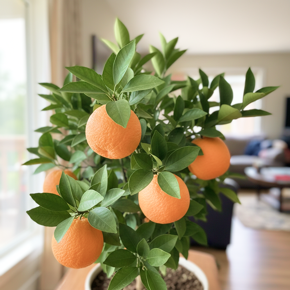 

Апельсин комнатный без косточек Вашингтон Навел