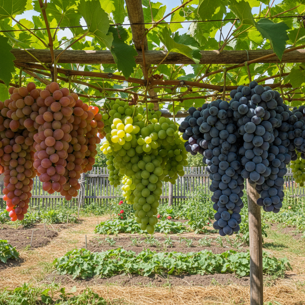 

Сверхвыгода! Комплект винограда "Не требует внимания" из 3 сортов
