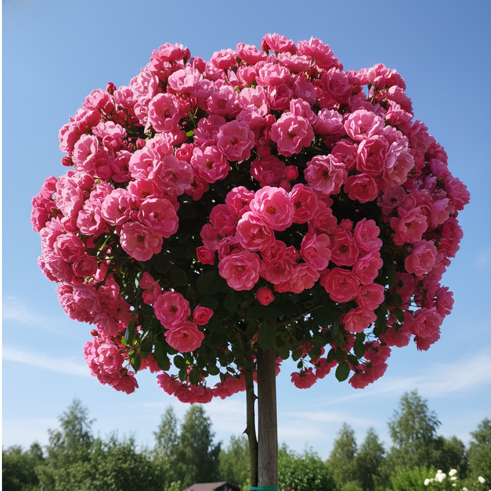 

Роза штамбовая Ангела