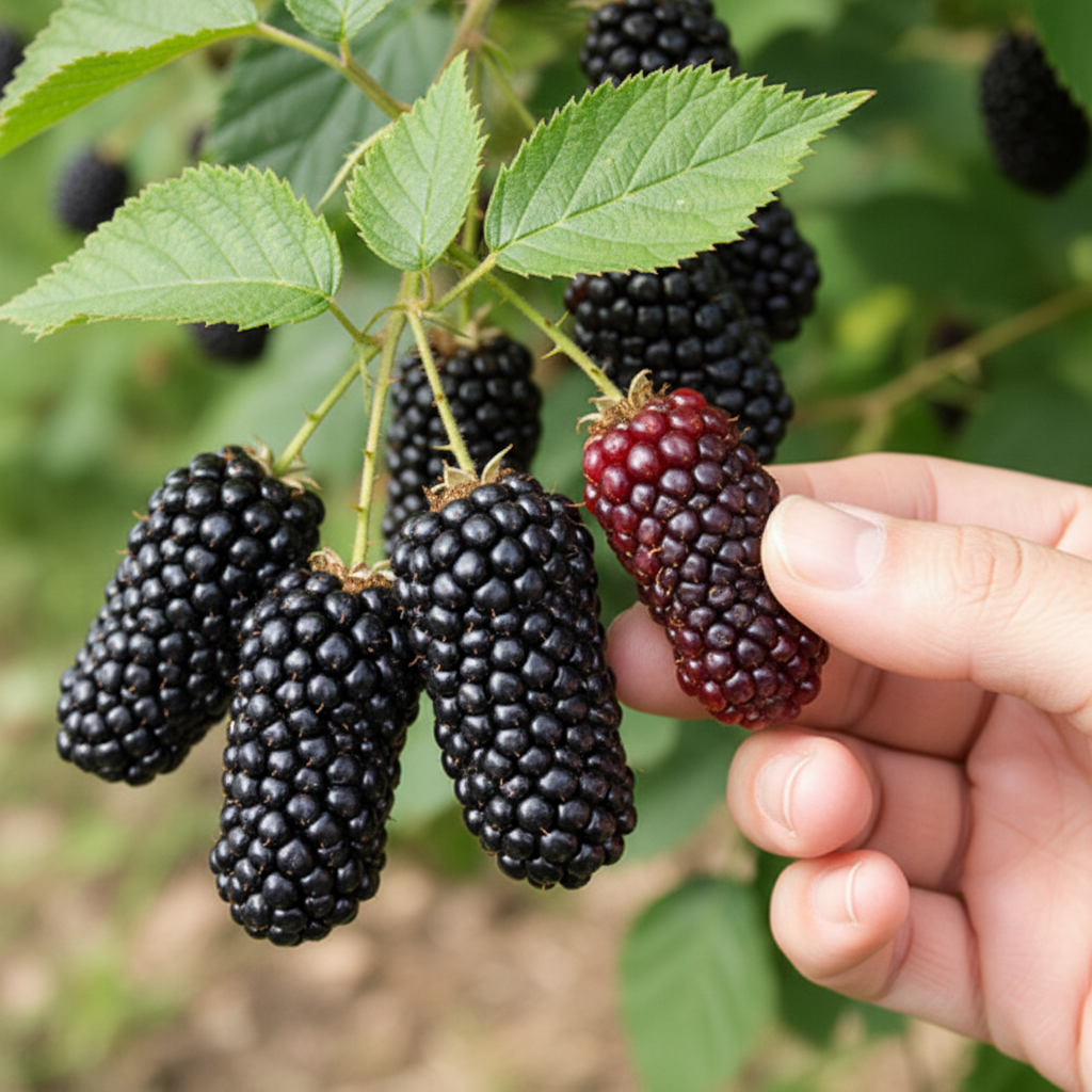 Ежевика Блэк Даймонд № 1