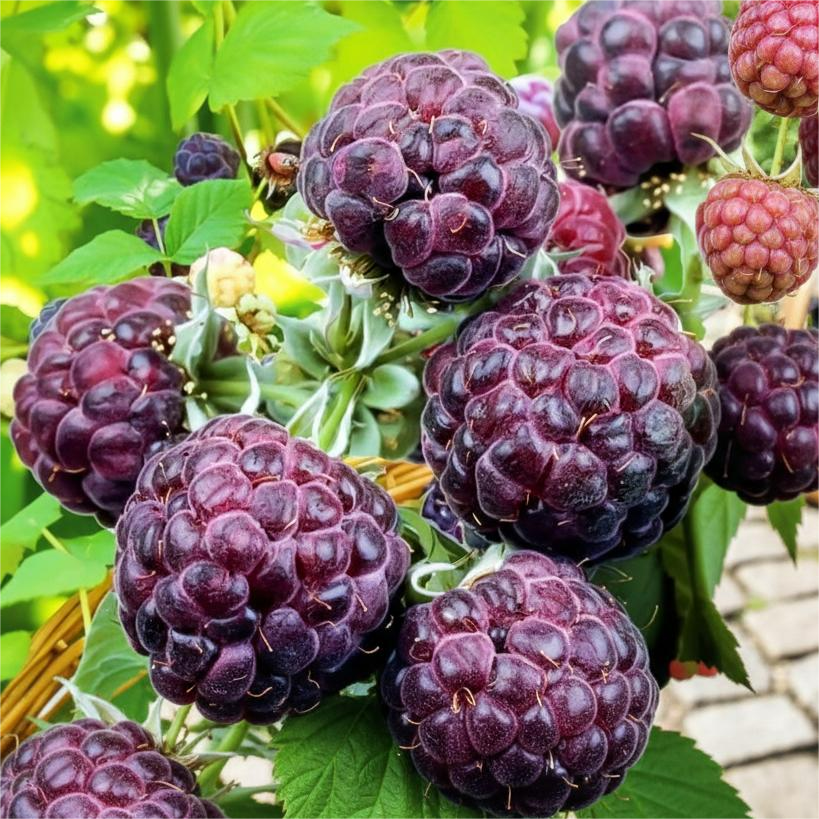 Малина фиолетовая Парпл Джевел № 1