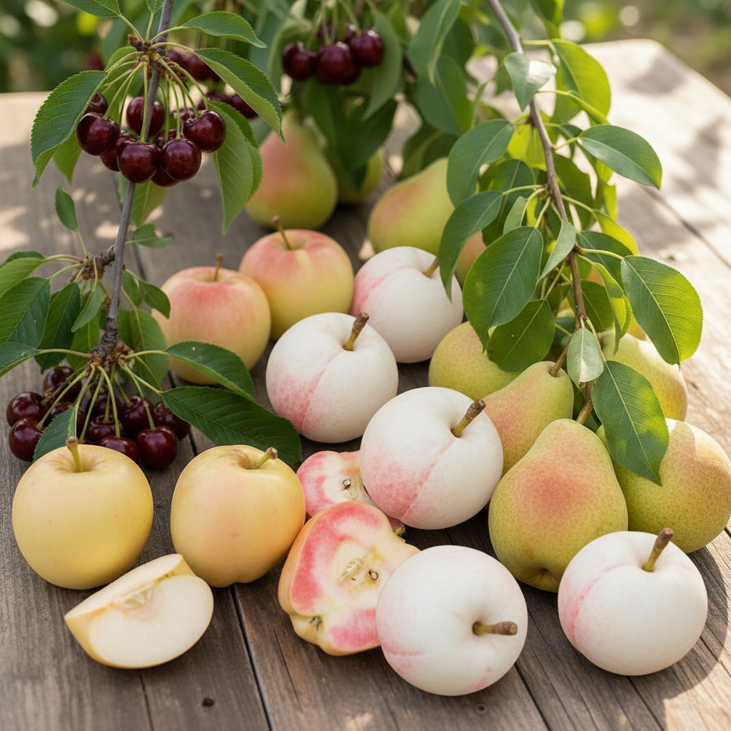 

Сверхвыгода! Комплект компактных деревьев "Сад для удовольствия" из 4 сортов