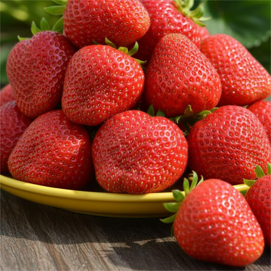 Земляника ремонтантная (крупноплодная) Королева Елизавета, 5 саж. № 1