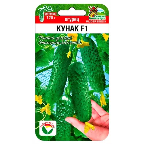 Огурец Кунак F1 Сибирский сад