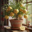 Гранат комнатный Денте ди Кавалло № 1