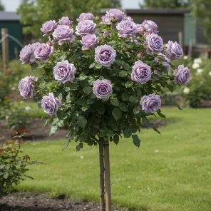 Роза штамбовая Индиголетта