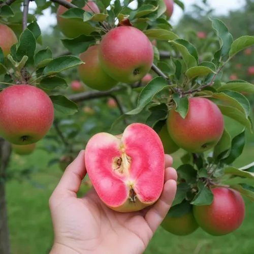 Яблоня со вкусом клубничного лимонада Хидден Роуз