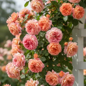 Роза плетистая с ароматом дорогого парфюма Импрессионист