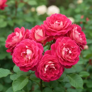 Роза флорибунда со стойким ароматом Брера