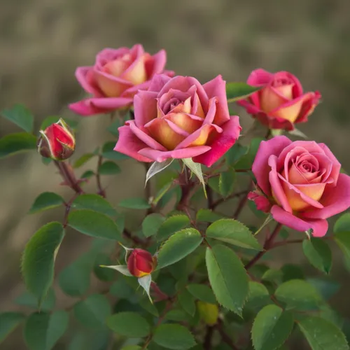 Роза спрей малоуходная Инкогнито