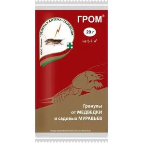 Гром, средство от медведки 20 г