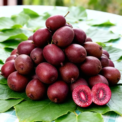 Актинидия аргута зимостойкая Кенс Ред