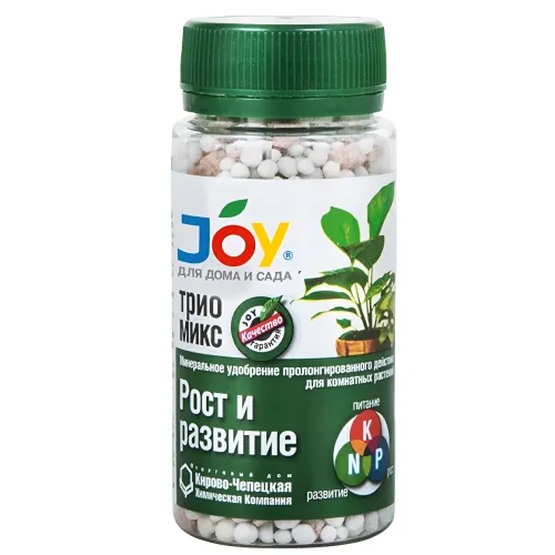 JOY Трио Микс Рост и развитие, комплексное удобрение 100 г