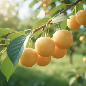 Черешня Желточек