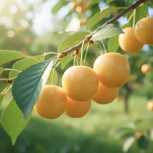 Черешня Желточек