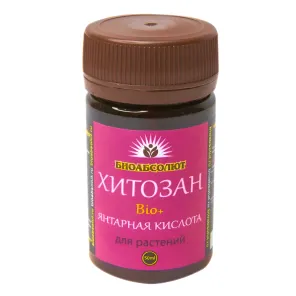 Хитозан Bio+ Янтарная кислота, натуральный стимулятор 50 мл