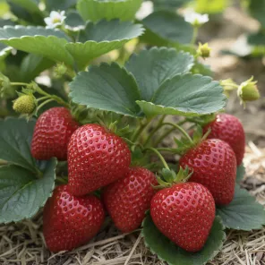 Земляника крупноплодная для бедных почв Сибилла, 5 саж.